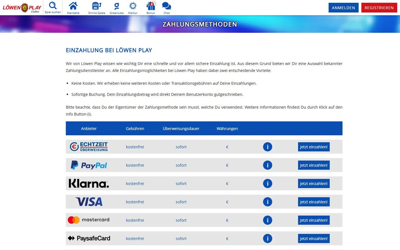 Kasse von Löwen Play