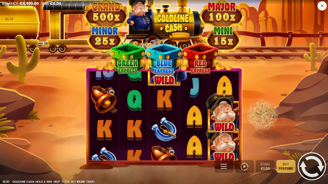 Goldline Cash — Grundspiel
