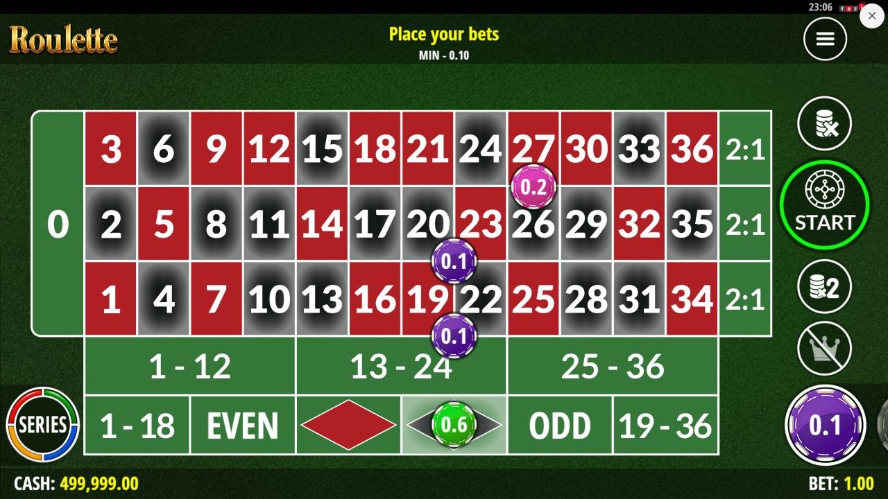 On Demand Roulette — Grundspiel