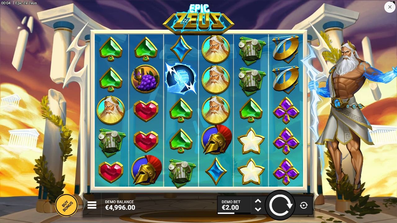 Epic Ze Zeus — Grundspiel