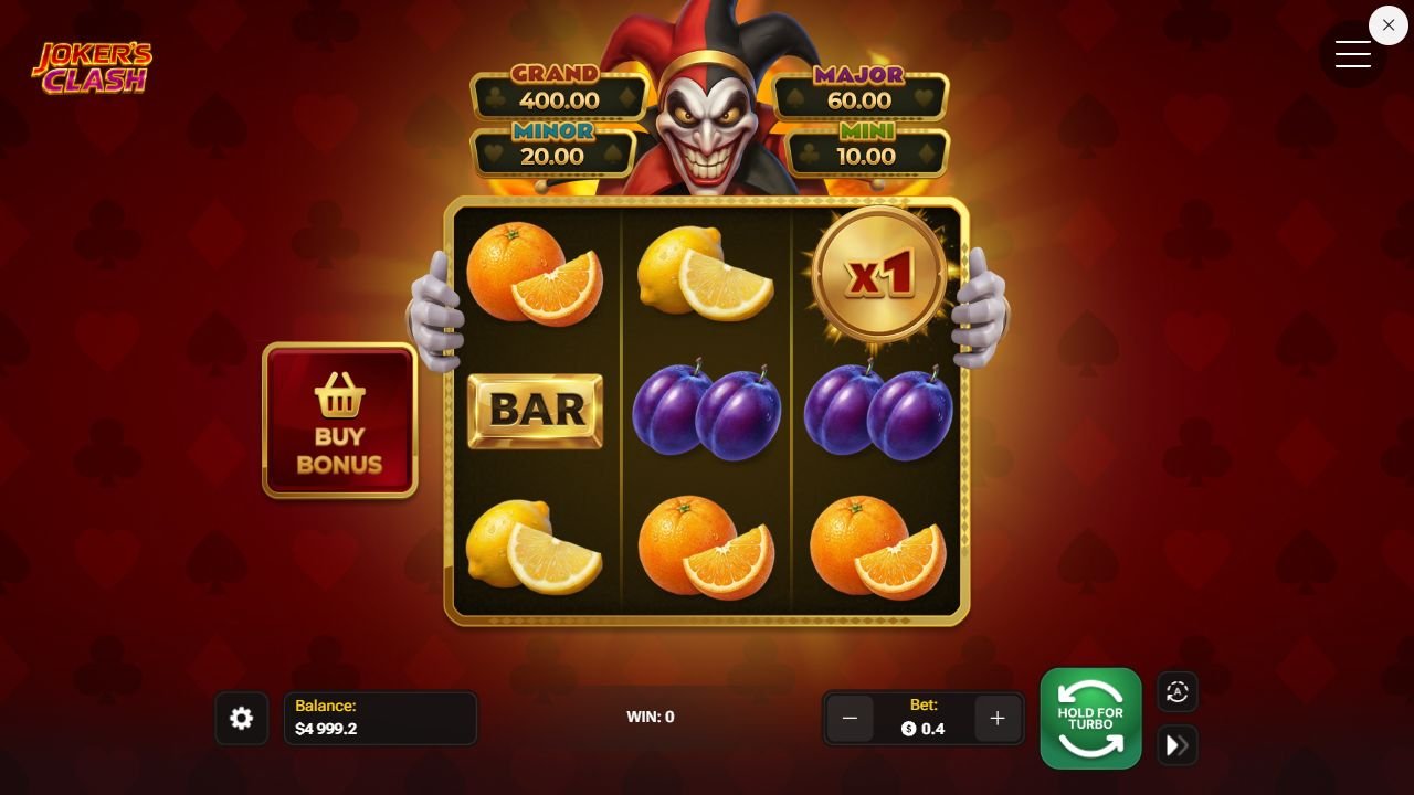Joker Clash — Grundspiel