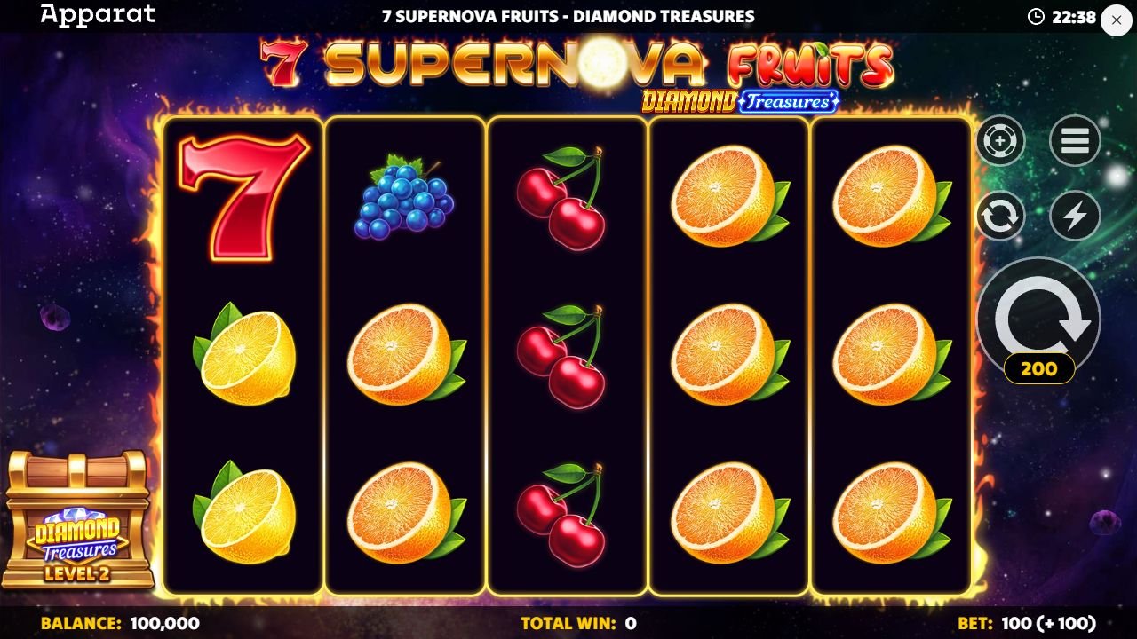 7 Supernova Fruits Diamond Treasures — Basis-Spin