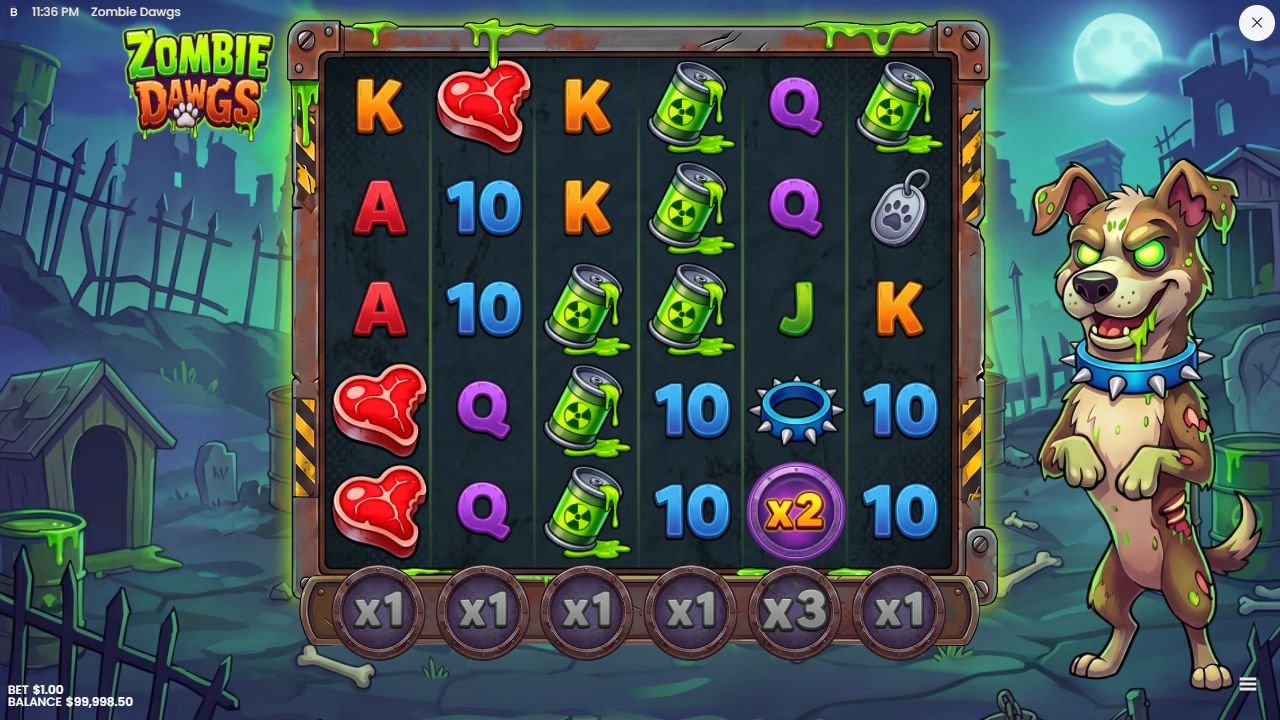 Zombie Dawgs — Grundspiel
