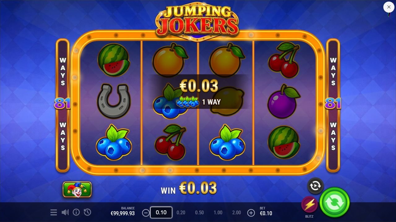 Jumping Jokers — Grundspiel