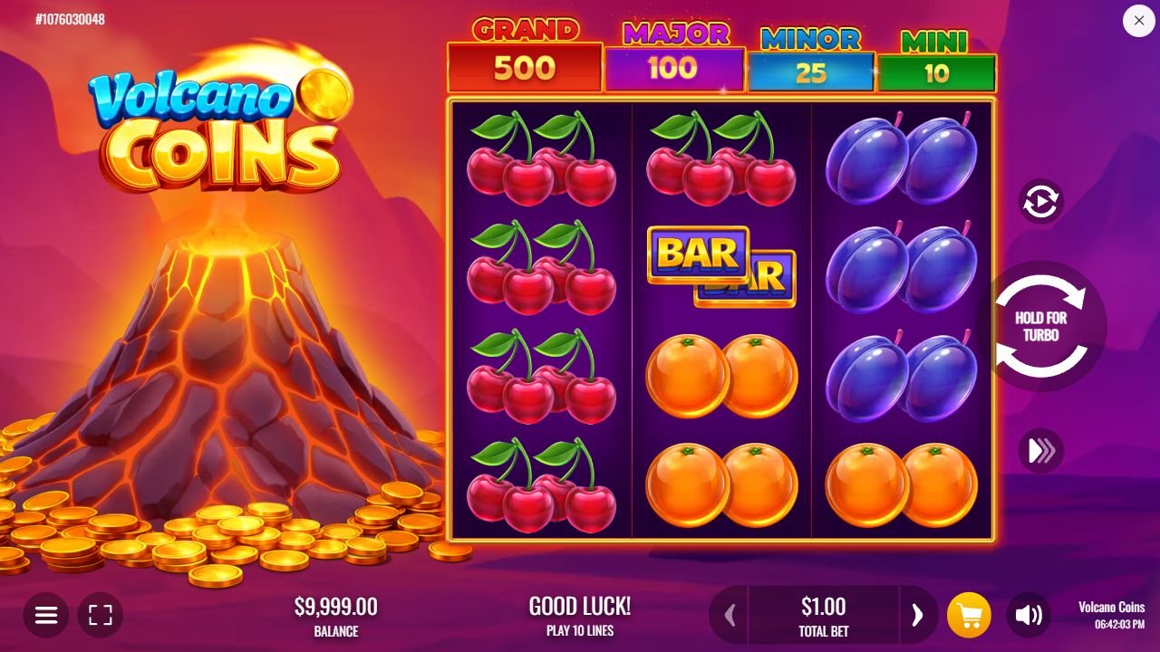 Volcano Coins — Basis-Spin